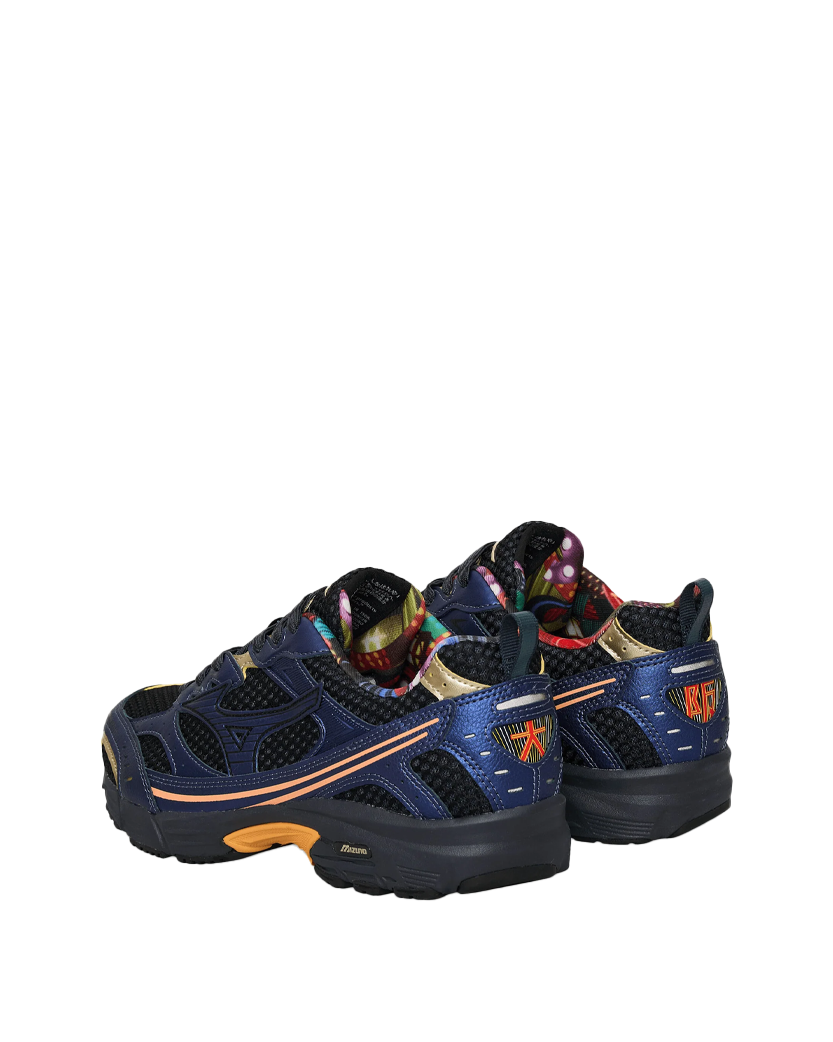 Mizuno MXR Osaka Pack Sneakers Black/Black/Cadmium Orange D1GA2516