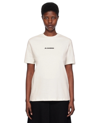 Jil Sander Logo T-Shirt White