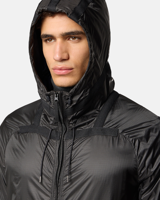 Stone Island Q100008 Ripstop Light HT Nylon Jacket Lead Grey