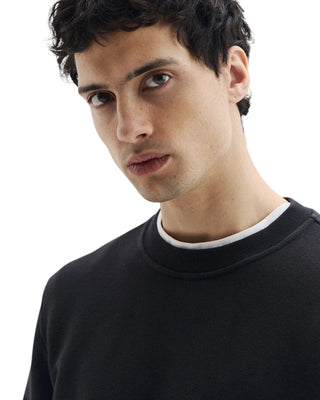 Stone Island 6100060 ORGANIC COTTON FLEECE Sweatshirt Black