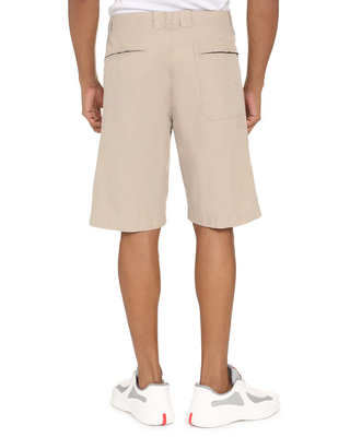 C.P. Company Cotton Linen Utility Shorts Beige 14CMBE266A006505G