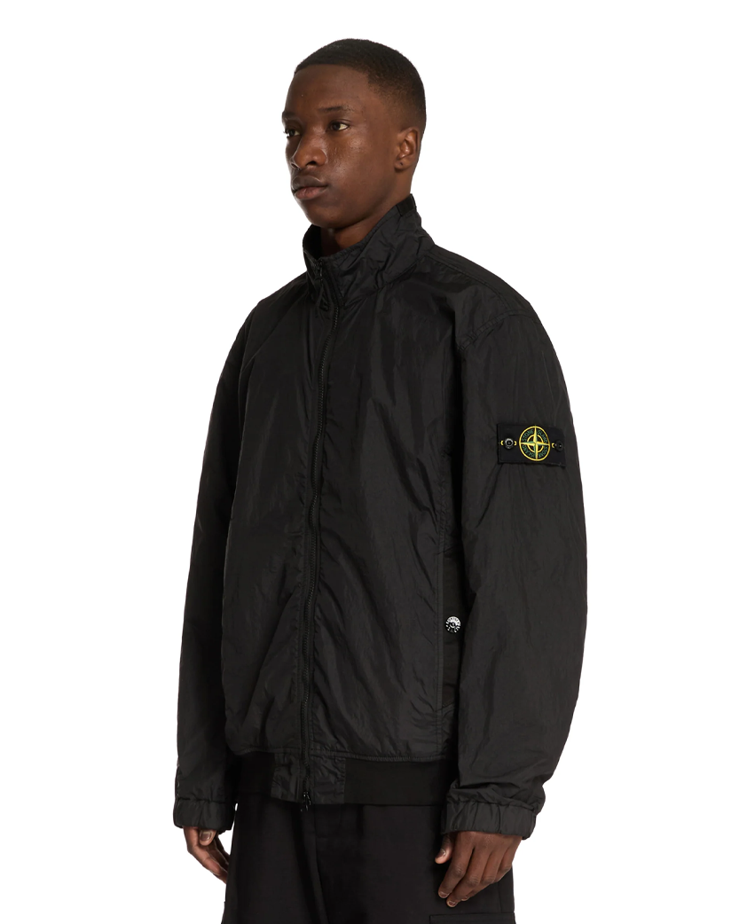 Stone Island 4100037 CRINKLE REPS R-NY Jacket Black