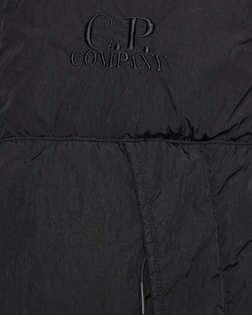 C.P. Company Full Zip Down Vest Black