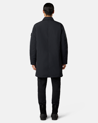 Stone Island 7100007 MICRO TWILL Padded Coat Black