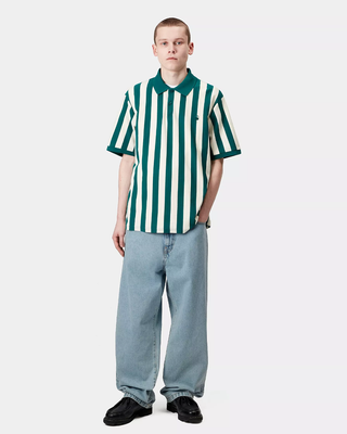 Carhartt WIP Landon Pant Bleached Robertson Blue