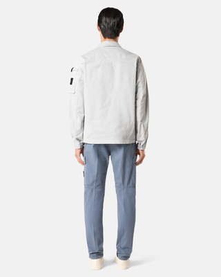 Stone Island 3100304 SUPIMA Cotton Twill Stretch-TC Cargo Pants Avio Blue