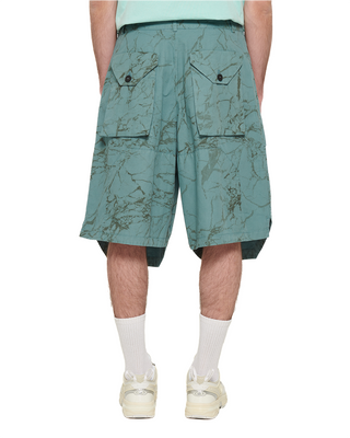 A-Cold-Wall SS24 Overlay Cargo Short Faded Teal