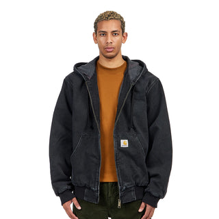 Carhartt WIP OG Active J140 Jacket Maitland Denim Black Stone Washed