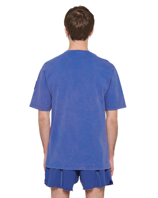 A-Cold-Wall SS24 Overdye Logo T-shirt Volt Blue