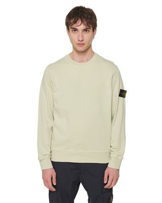 Stone Island 63051 Logo Sweatshirt Light Green