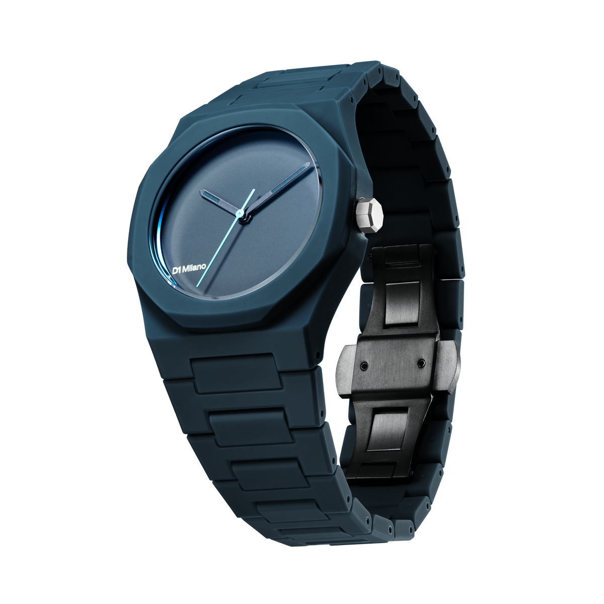 D1 Milano Polycarbon Bracelet 37 mm Blue_01 PCBU09