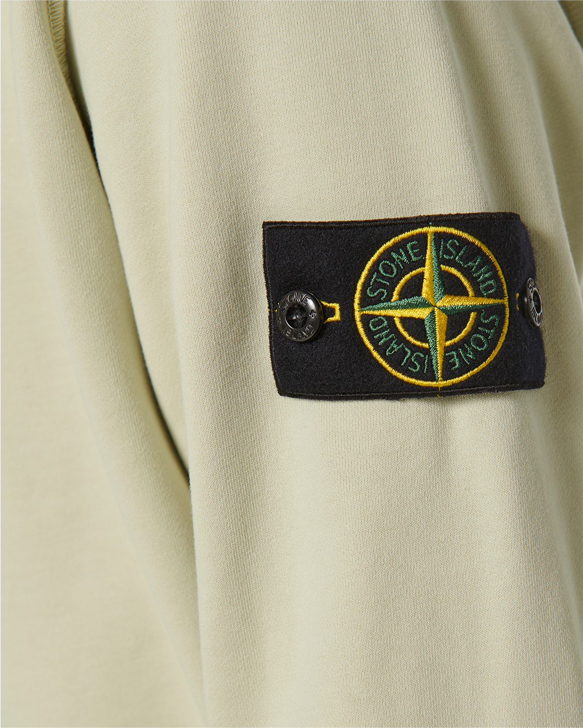 Stone Island 63051 Logo Sweatshirt Light Green