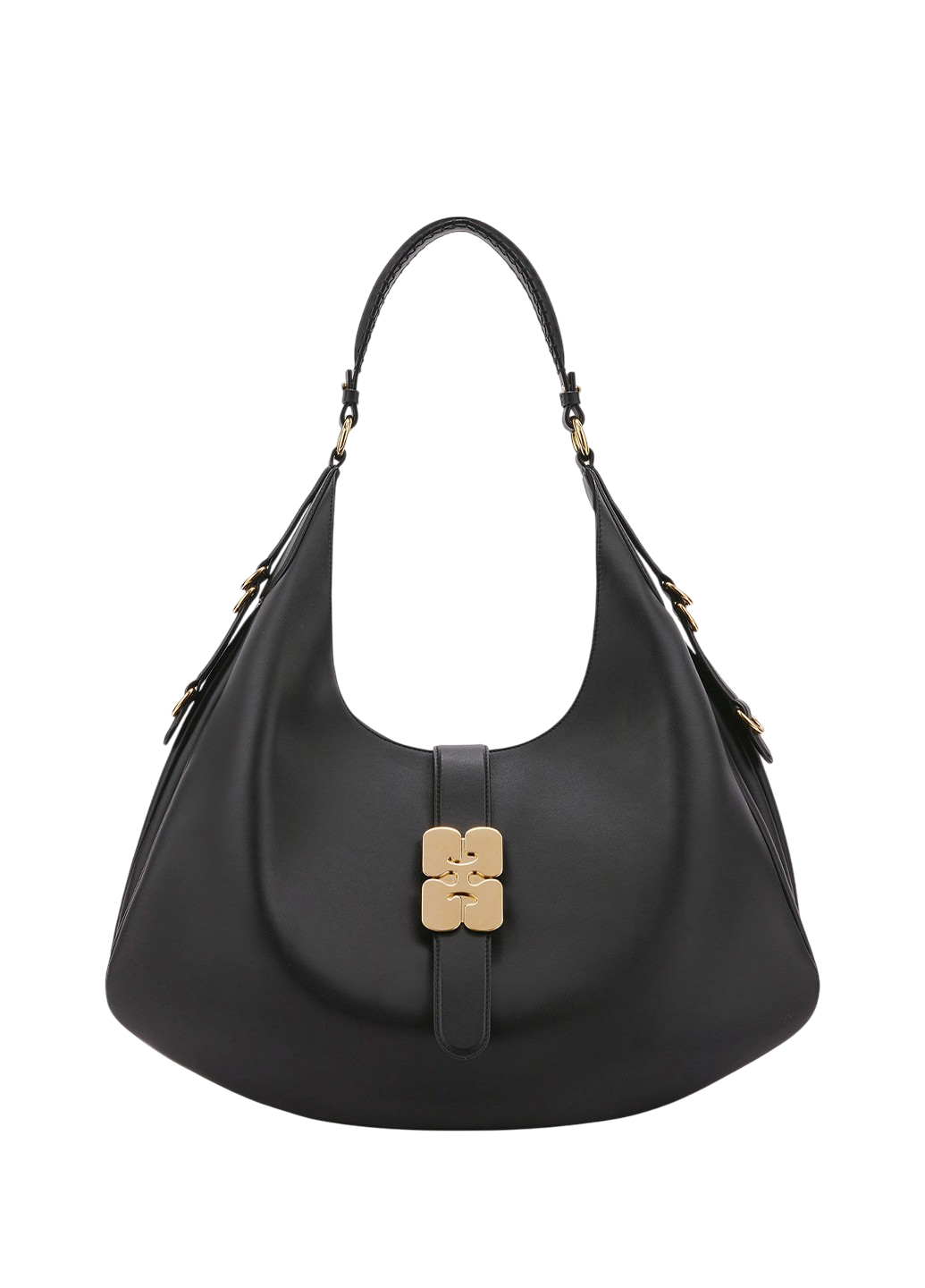 Ganni Large Kat Bag Black
