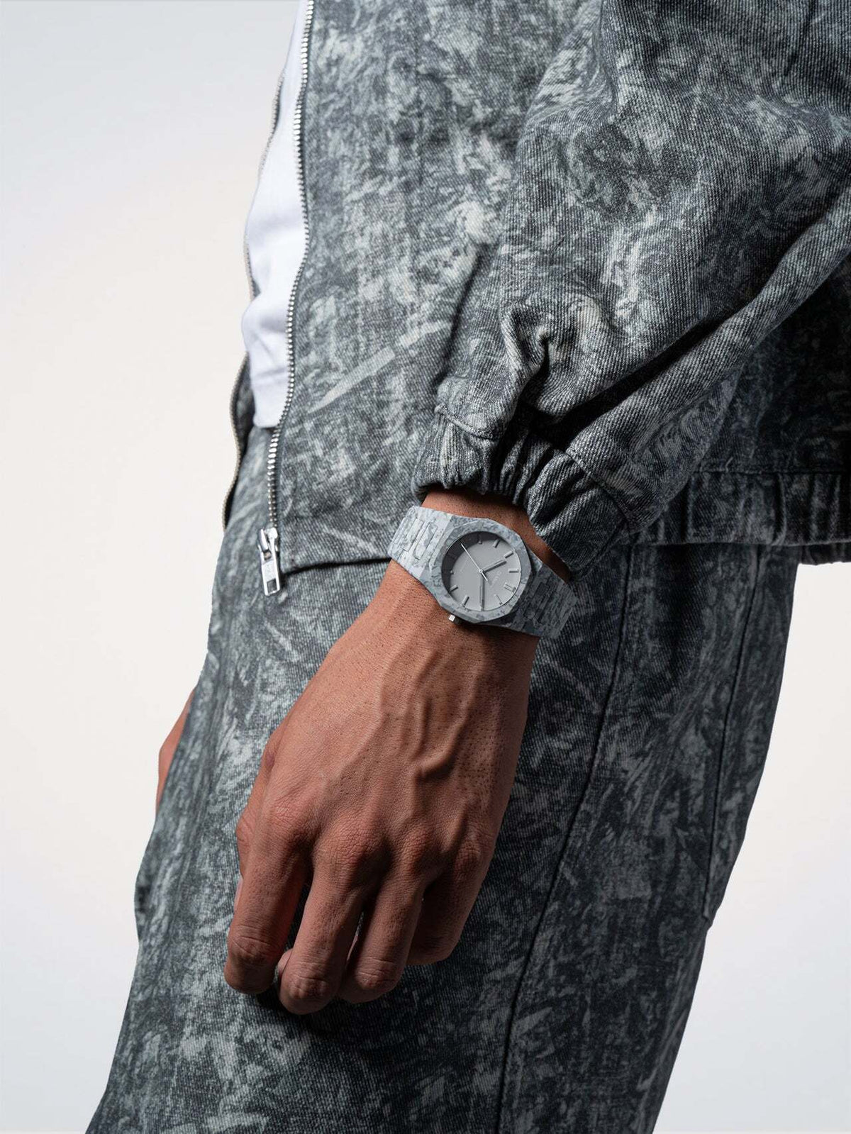D1 Milano Urban Camo 40.5 mm Grey PCBJ37