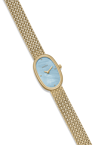 Breda Jane Tethered Small 18mm Gold/Sky 1757D