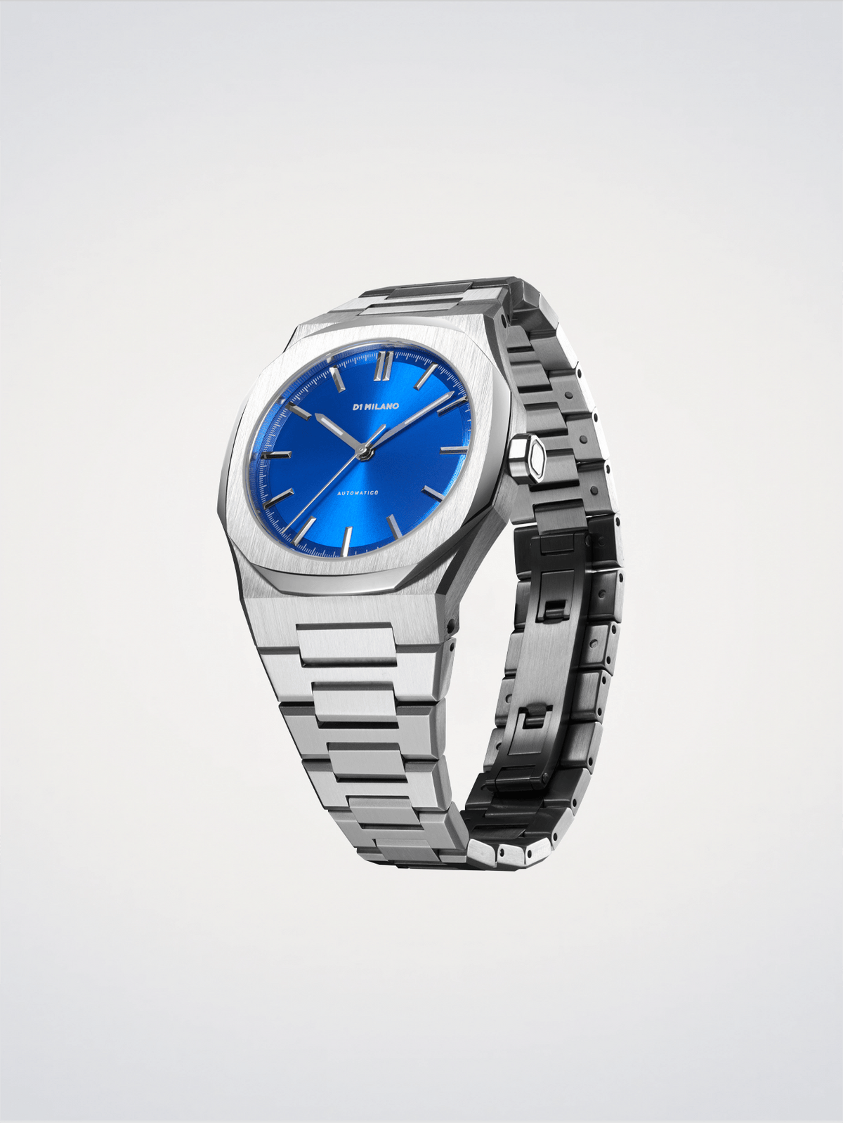 D1 Milano Navy Code 36 mm Silver ATBU06