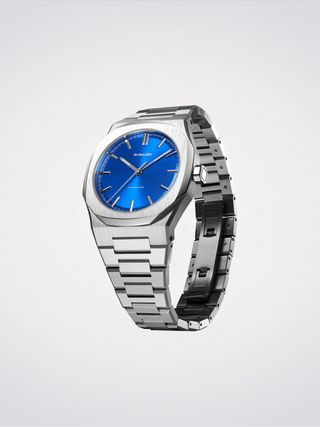 D1 Milano Navy Code 36 mm Silver ATBU06