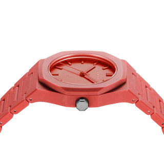 D1 Milano Polycarbon Bracelet 37 mm Coral PCBU05