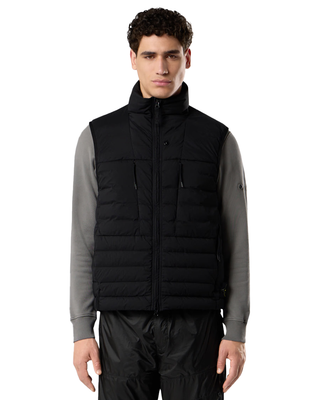 Stone Island G100004 SEAMLESS TUNNEL NYLON DOWN-TC Vest Black