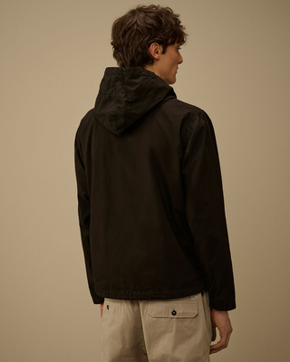C.P. Company Micro-Reps Hooded Lens Jacket Black 20CMOW075A110324G