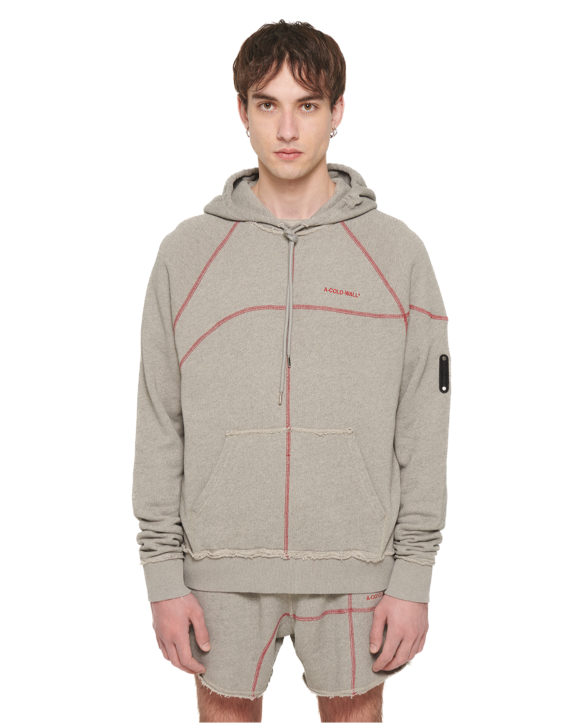 A-Cold-Wall SS24 Intersect Hoodie Cement