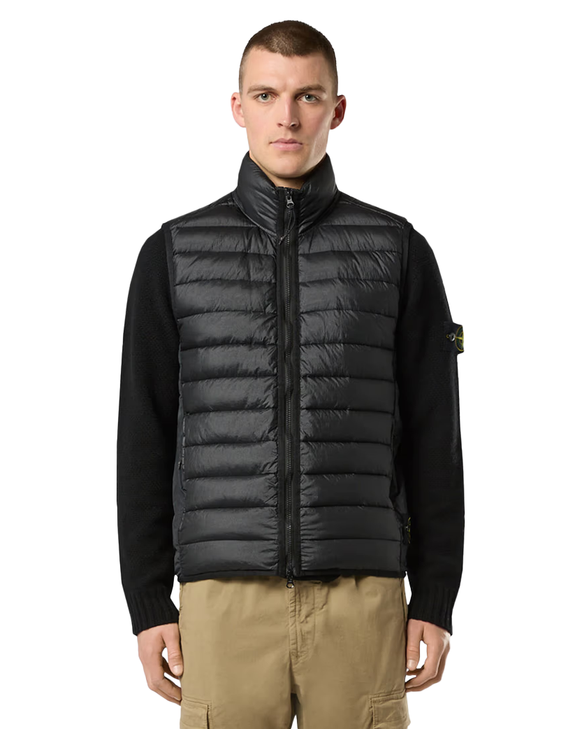Stone Island G100007 Loom Woven Chambers R-Nylon Down-TC Navy Blue