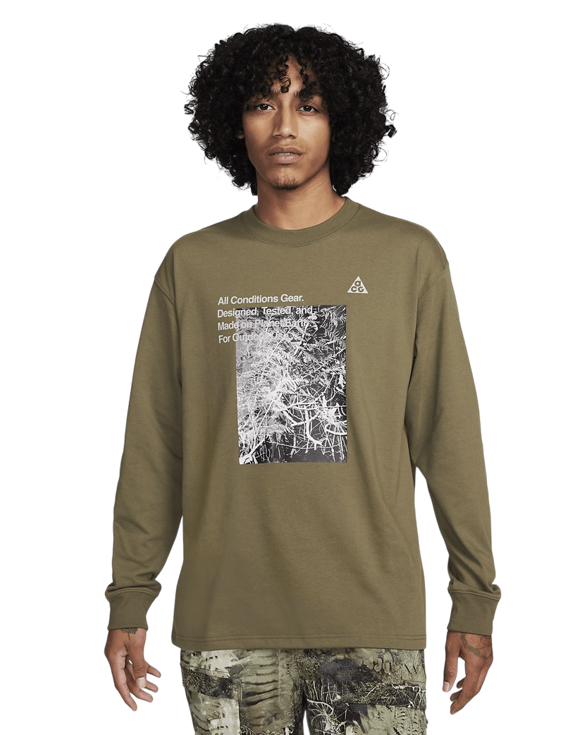 Nike ACG NRG Forest Long-Sleeve T-shirt Olive FN7319-222