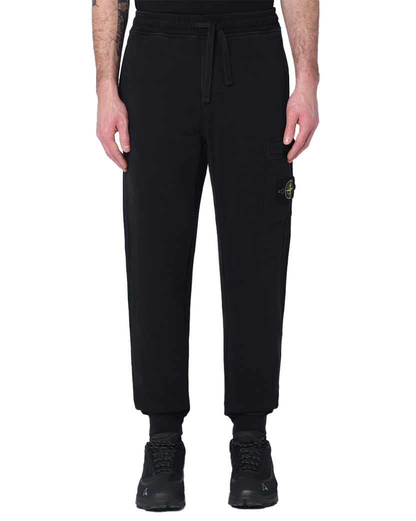Stone Island 6200644 Organic Cotton Jogger Pants Black