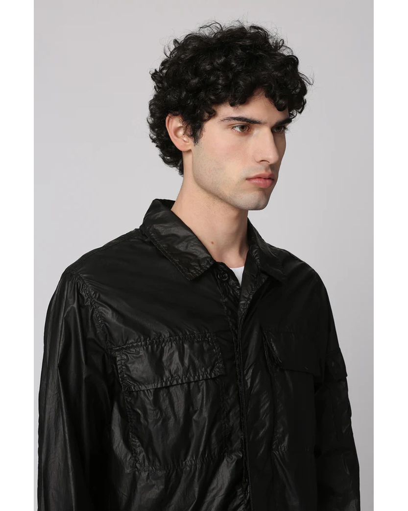 C.P. Company CS II Technical Fabric Shirt Black