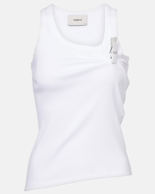 Coperni Washing Clip Tank Top White
