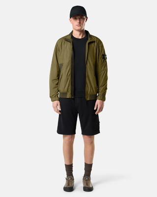 Stone Island 4100111 CRINKLE REPS NY Jacket Military Green