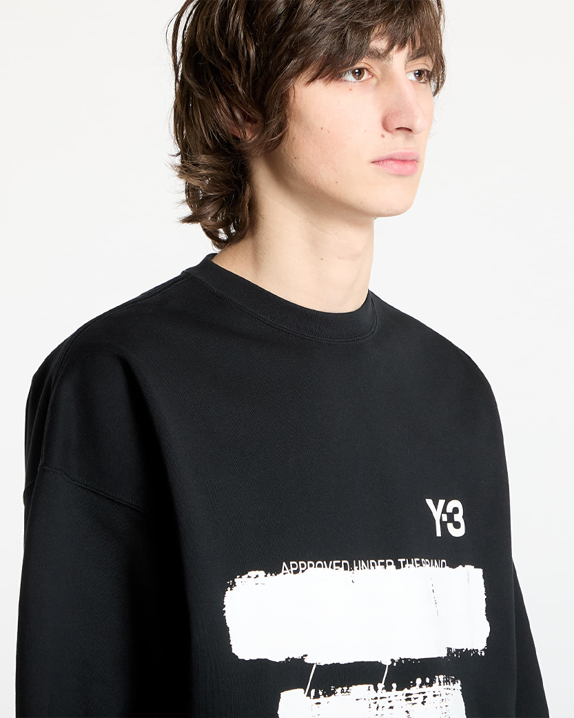 Y-3 Graphic Sweatshirt Black JN4881