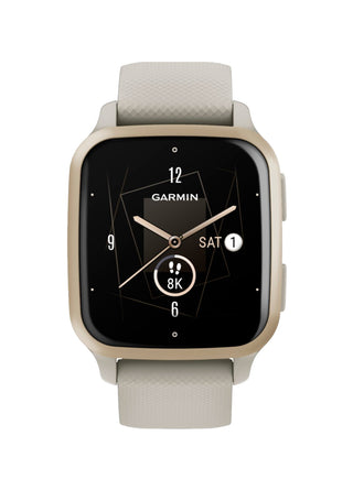 Garmin Venu Sq 2 Music Edition Cream Gold Al. Bezel 010-02700-12