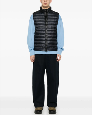 C.P. Company D.D. Shell Lens Down Vest Blue 18CMVE201A006099A