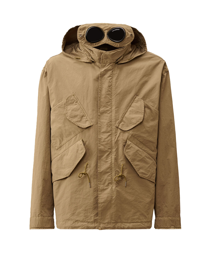 C.P. Company Micro Kei Goggle Jacket Beige 18CMOW220A110336G