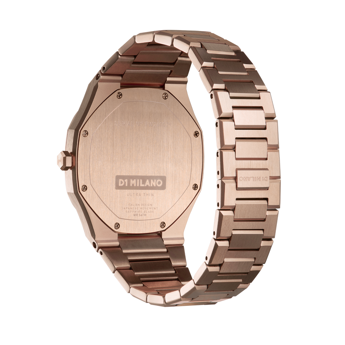 D1 Milano Ultra Thin Bracelet 40 mm Re_Gold UTBJ42