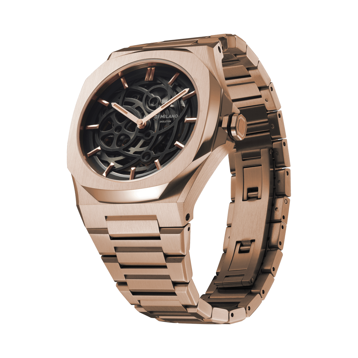 D1 Milano Skeleton Bracelet 41.5 mm Rose Gold SKBJ12