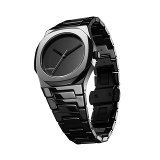 D1 Milano Ceramica 37 mm Pure Black CEBU01