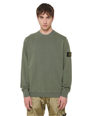 Stone Island 66060 Logo Sweatshirt Green