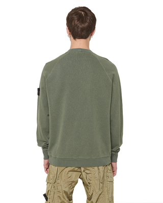 Stone Island 66060 Logo Sweatshirt Green