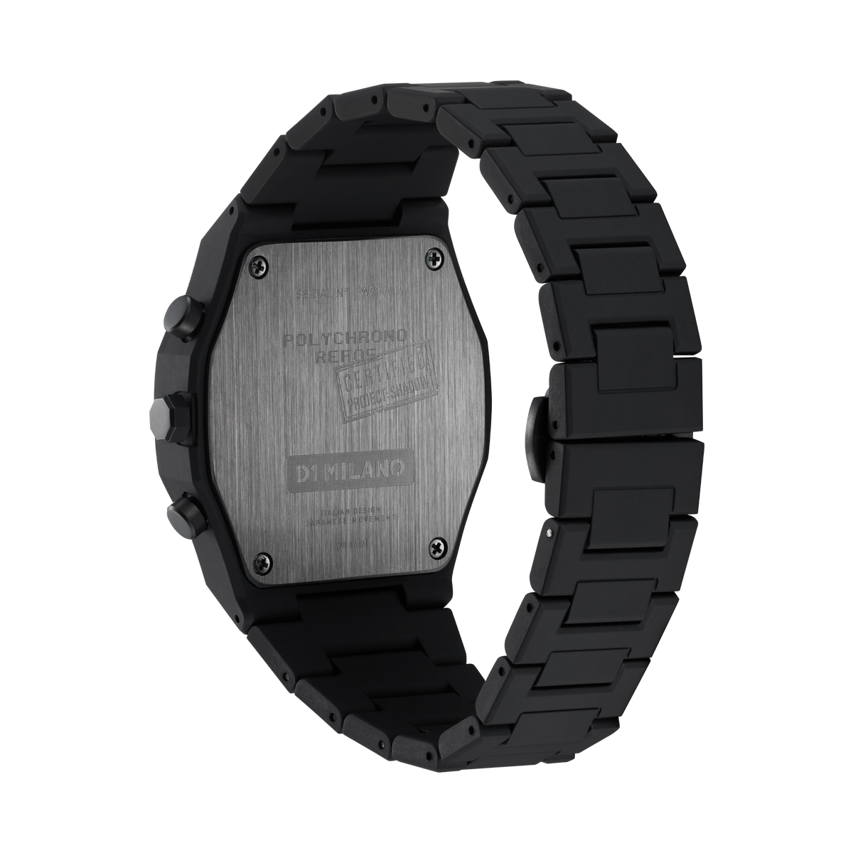 D1 Milano Polychrono Bracelet 40.5 mm Shadow PHBJSH