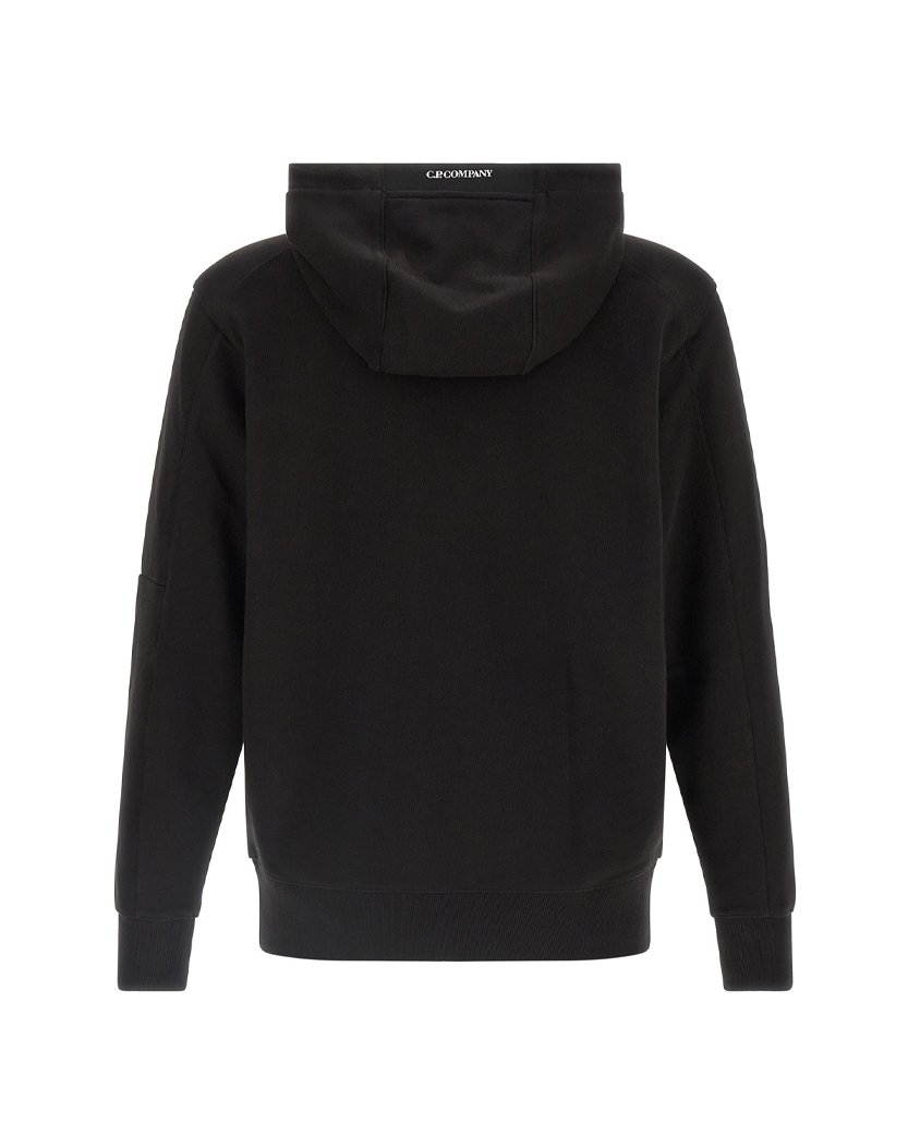 C.P. Company Diagonal Raised Hoodie Black RCCMSS714A005086W