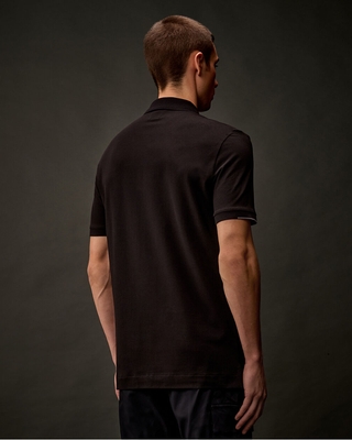 C.P. Company Metropolis Series Stretch Piquet Polo Black 19CLPL027A005263W