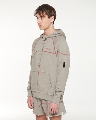 A-Cold-Wall SS24 Intersect Hoodie Cement