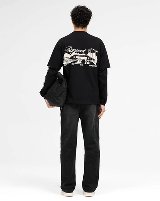 Represent Raceway T-Shirt Jet Black MLM41063-01