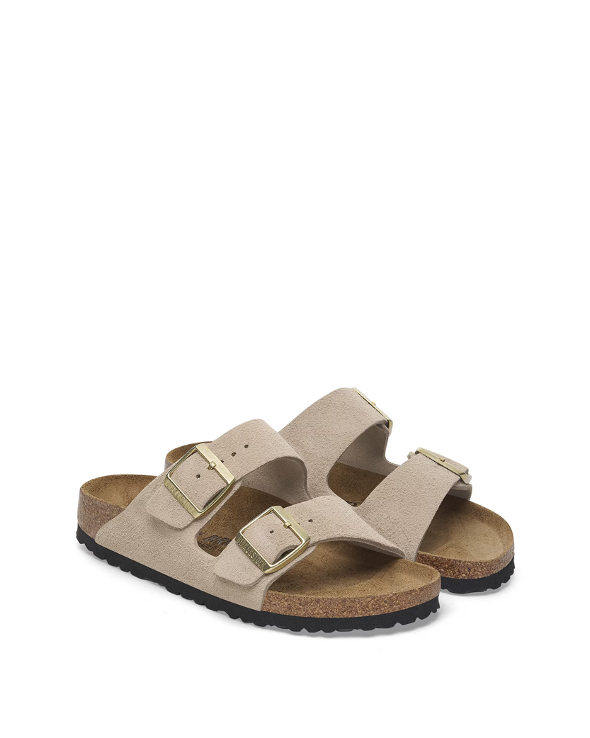 Birkenstock Arizona Suede Leather Sandcastle 1029260