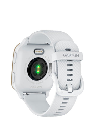 Garmin Venu Sq 2 Cream Gold Al. Bezel with White Case 010-02701-11