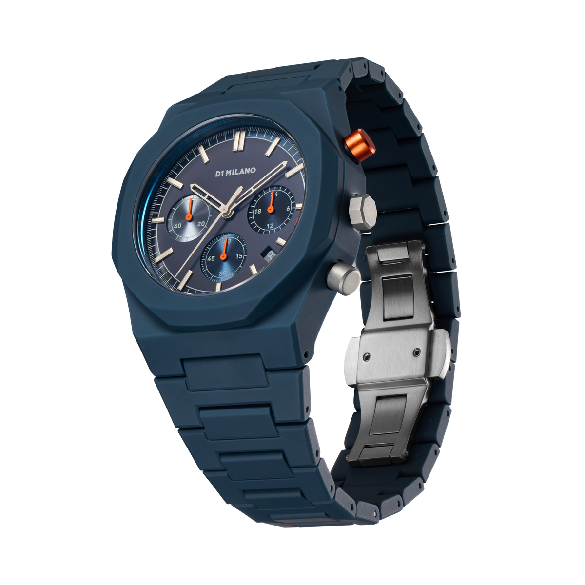 D1 Milano Polychrono Bracelet 40.5 mm Neptune Blue PHBJ09