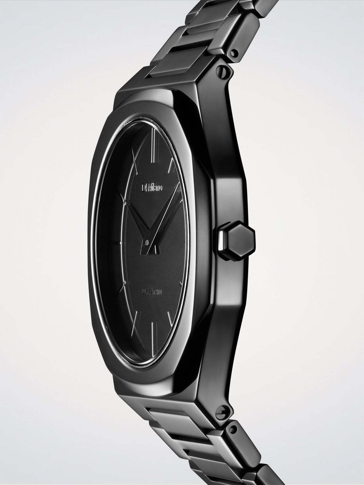 D1 Milano Black Mirror 38 mm Black UTBU09