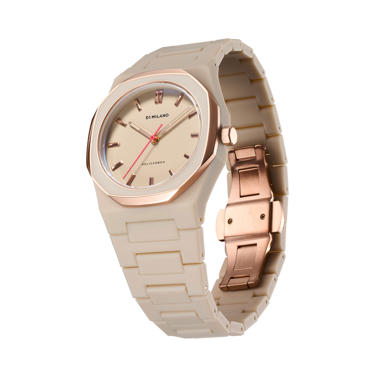 D1 Milano Polycarbon Bracelet 37 mm Akebia Mesh PCBU15
